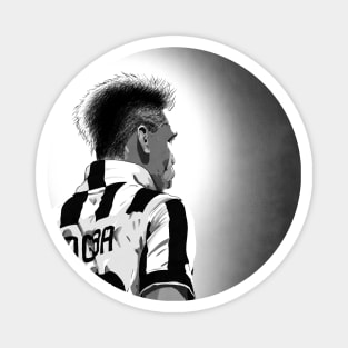 Paul Pogba Juventus #10 Football Artwork Magnet